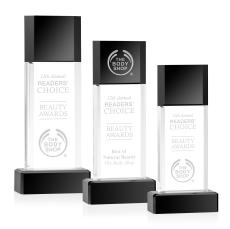 Dunbar Rectangle Crystal Trophy - Crystal Trophies