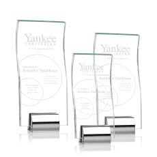 Burris Rectangle Crystal Trophy - Crystal Trophies