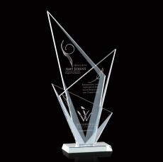 Ahmed Starfire Unique Crystal Trophy - Crystal Trophies