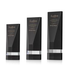 Stuart Black Towers Crystal Trophy - Crystal Trophies