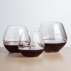 Fitzpatrick Stemless Wine - Deep Etch - Wine Glasses