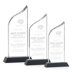 Machado Black Peaks Crystal Trophy - Crystal Trophies