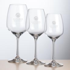Burrell Wine - Deep Etch - Wine Glasses