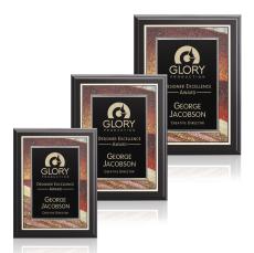 Wright Stark - Black Finish - Wall Plaque Awards