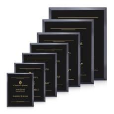 Olson Plaque - Black - Wall Plaque Awards