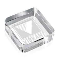 Square Paperweight - Crystal Trophies