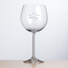 Cormier Burgundy Wine - Deep Etch - Wine Glasses
