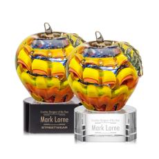 McGhee Apple Apples Glass Trophy - Glass Trophies