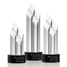 Francisco Black Towers Crystal Trophy - Crystal Trophies