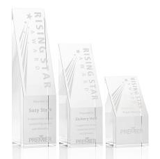Schwartz Rectangle Crystal Trophy - Crystal Trophies
