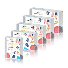 Schuster Full Color Rectangle Crystal Trophy - Crystal Trophies