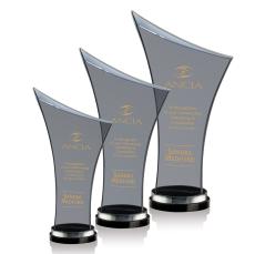 Casillas Black Peaks Crystal Trophy - Crystal Trophies