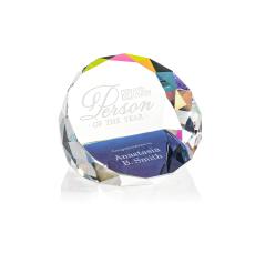 Patton Paperweight - Prismatic - Glass Trophies