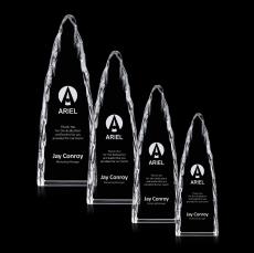 Booker Iceberg Towers Crystal Trophy - Crystal Trophies