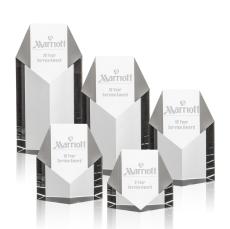 Murray Towers Crystal Trophy - Glass Trophies