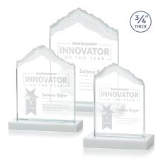 Lowery Fagan Peaks Crystal Trophy - Crystal Trophies