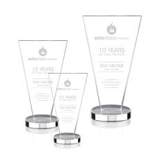 Reeves Clear Polygon Crystal Trophy - Crystal Trophies