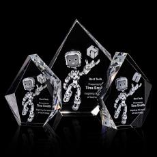 Duran 3D Polygon Crystal Trophy - Crystal Trophies