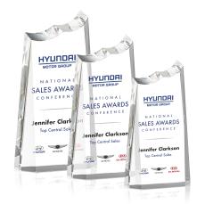 Venegas Full Color Towers Crystal Trophy - Crystal Trophies