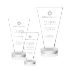 Reeves Fagan Polygon Crystal Trophy - Crystal Trophies