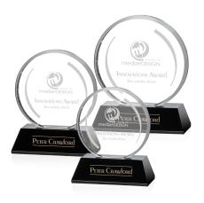 McKinney Circle Crystal Trophy - Crystal Trophies