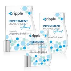 Ferrell Full Color Unique Crystal Trophy - Crystal Trophies