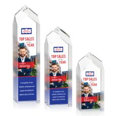 Escobar Tower Full Color Towers Crystal Trophy - Crystal Trophies