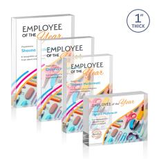 Sylvester Full Color Rectangle Acrylic Trophy