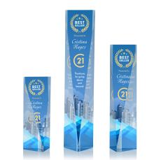 McNeil Full Color Towers Crystal Trophy - Crystal Trophies