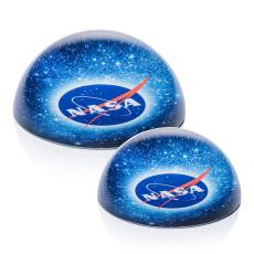 Dome Full Color Paperweight - Glass Trophies