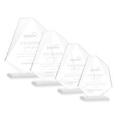 McGhee Fagan Polygon Crystal Trophy - Crystal Trophies