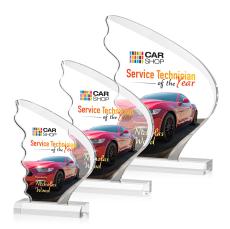 Rodriguez Full Color Unique Acrylic Trophy - Acrylic Trophies