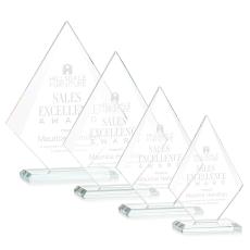 Lujan Clear Crystal Trophy - Crystal Trophies