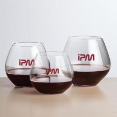 Fitzpatrick Stemless Wine - Imprinted - Wine Glasses