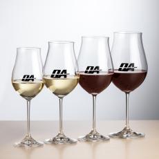 Crawford Wine - Imprinted - Wine Glasses