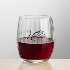 Morales Stemless Wine - Imprinted - Wine Glasses