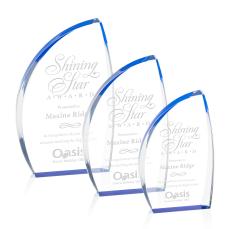 Humphrey Blue Unique Acrylic Trophy - Acrylic Trophies