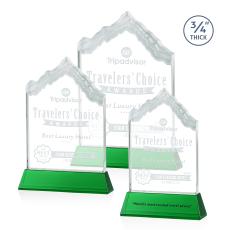 McGinnis on Helton Green Peaks Crystal Trophy - Crystal Trophies