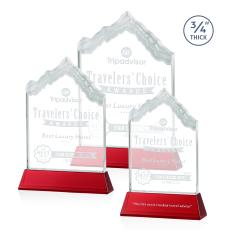 McGinnis on Helton Red Peaks Crystal Trophy - Crystal Trophies