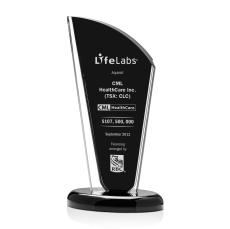 Cohen Black Unique Acrylic Trophy - Acrylic Trophies