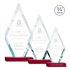 Richmond Red Crystal Trophy - Crystal Trophies