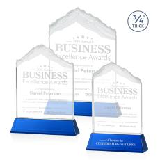 Lowery on Helton Blue Peaks Crystal Trophy - Crystal Trophies
