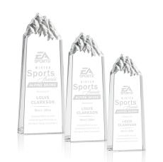 Himalayas Tower Peaks Crystal Trophy - Crystal Trophies