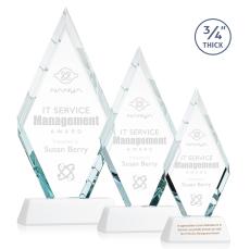 Richmond on Helton Base Fagan Crystal Trophy - Crystal Trophies