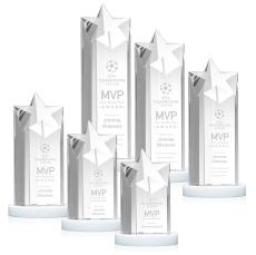 Weber Star on Charles Base - Fagan - Crystal Star Trophies