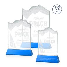 Castellanos on Helton Sky Blue Peaks Crystal Trophy - Crystal Trophies