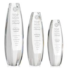Hoover Towers Crystal Trophy - Crystal Trophies