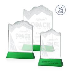 Castellanos on Helton Green Peaks Crystal Trophy - Crystal Trophies