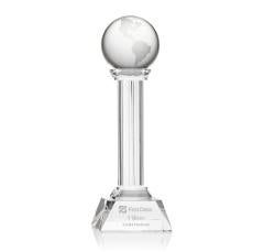 Espinoza Globe Crystal Trophy - Crystal Globe Awards