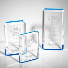 Half Round Rectangle Acrylic Trophy - Acrylic Trophies